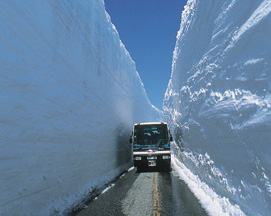 Tateyama Kurobe Alpleri Rotası